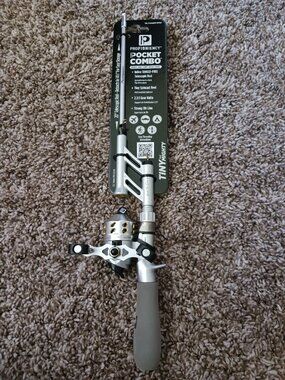 NWT Profishiency pocket combo fishing pole Tiny but Mighty rod & reel